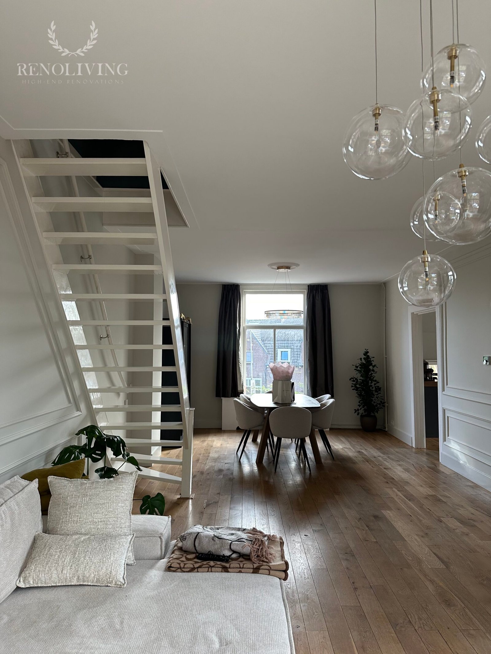 Statig herenhuis renovatie in het centrum van Haarlem.