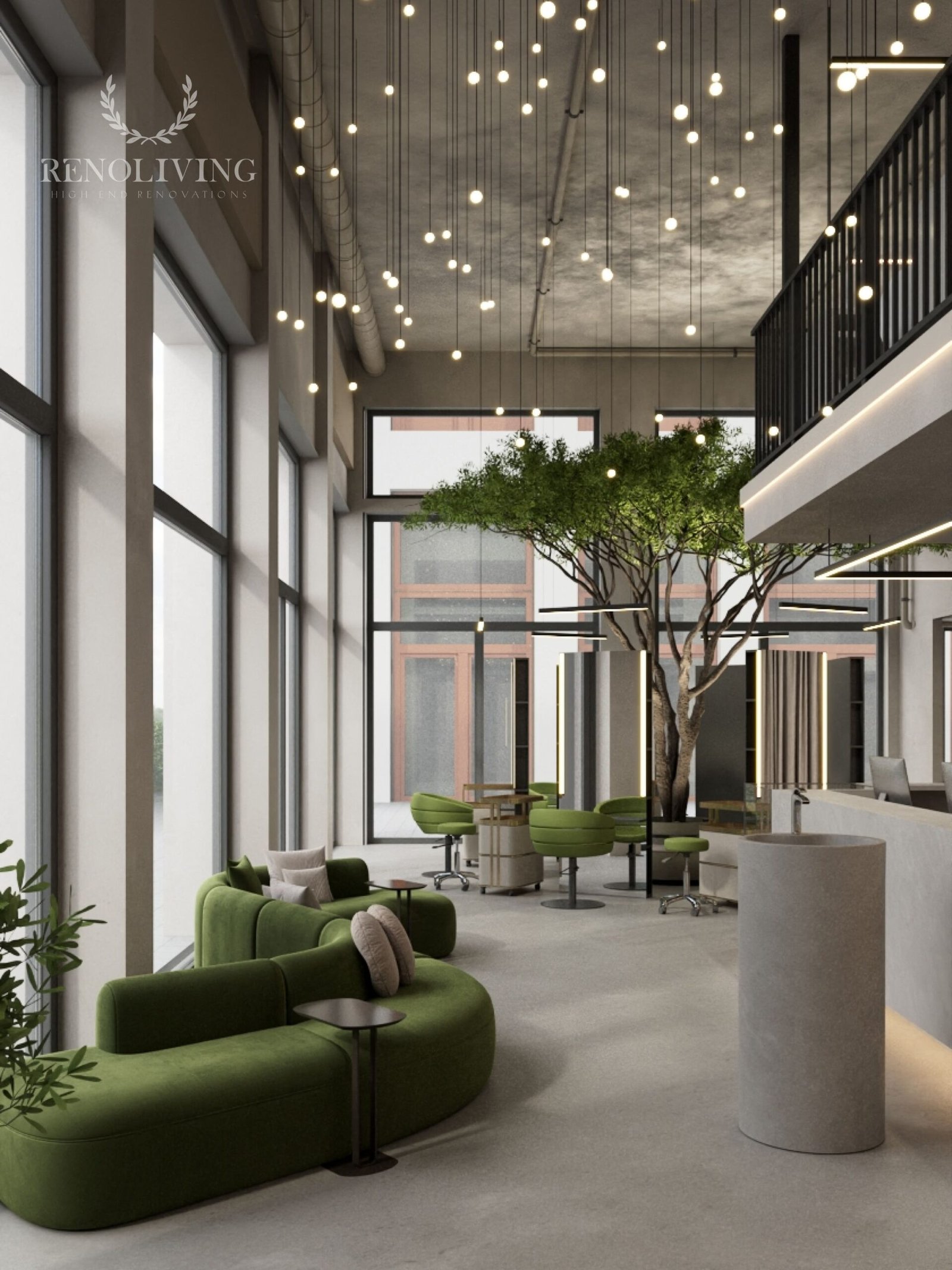 Commerciële Interieurarchitectuur voor Beautysalon