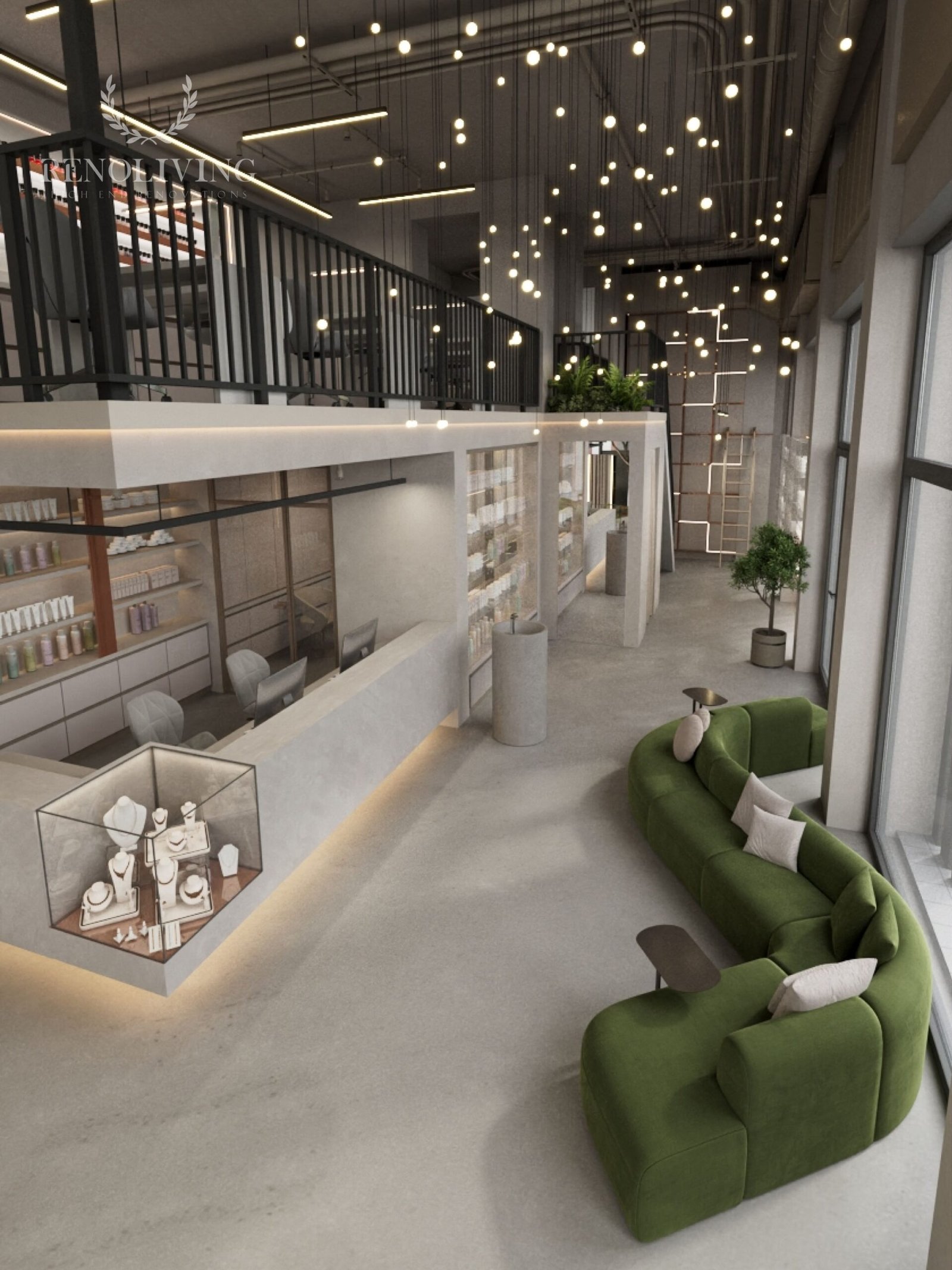 Professionele Beautysalon Inrichting – Minimalistisch Design