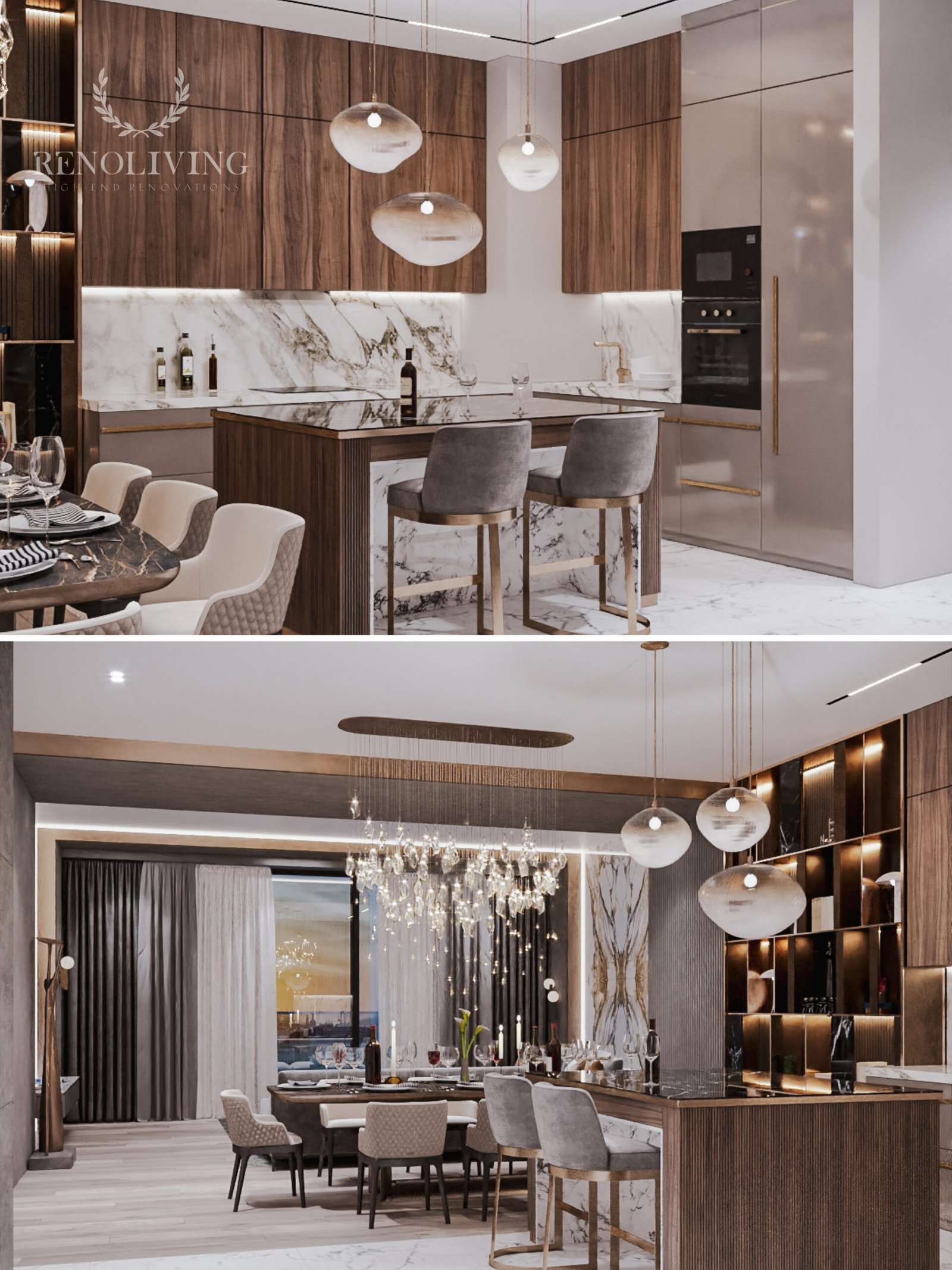 Modern badkamerontwerp met inloopdouche en natuursteen.