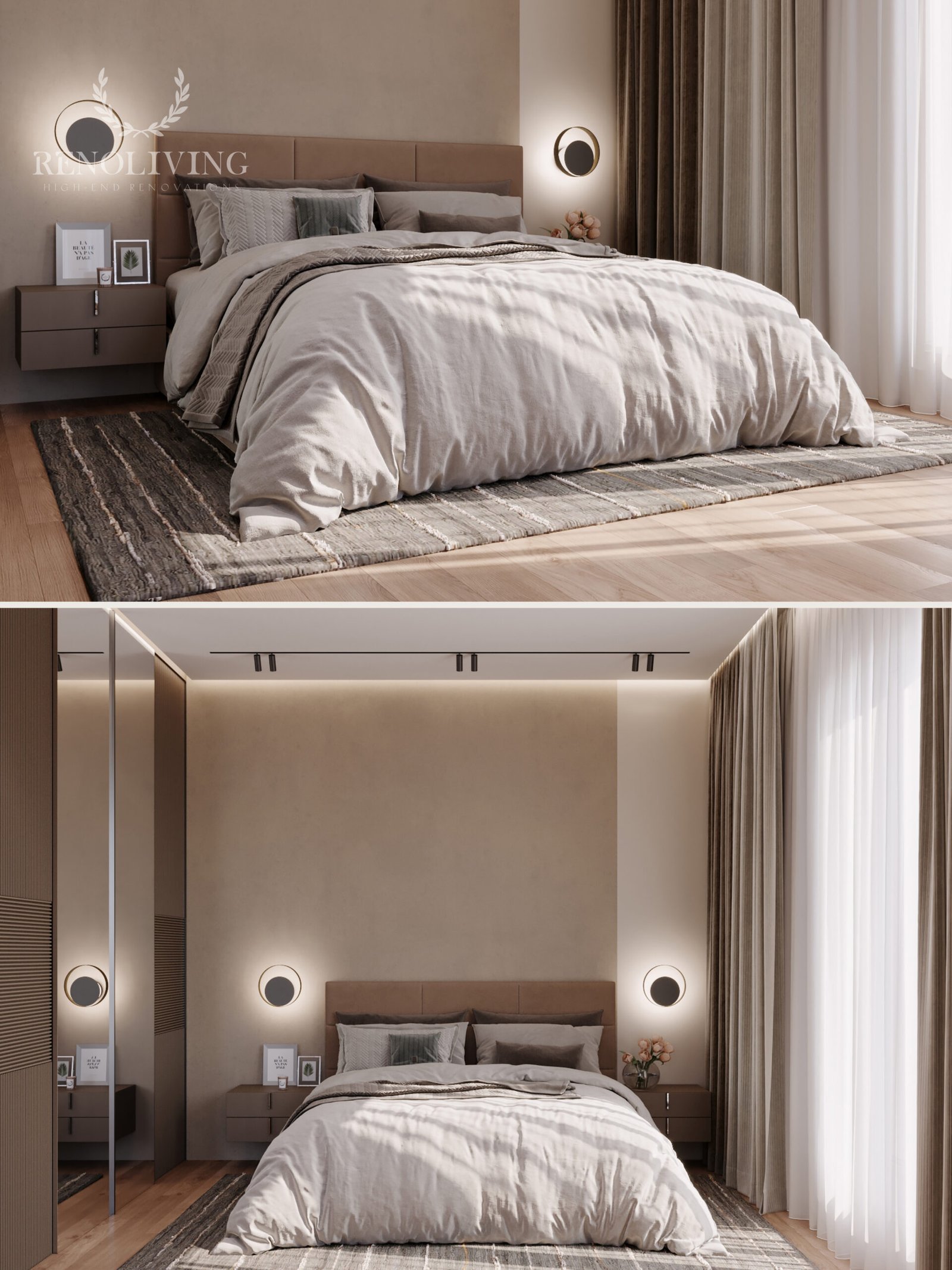 Design kranen en accessoires in een luxe badkamer.