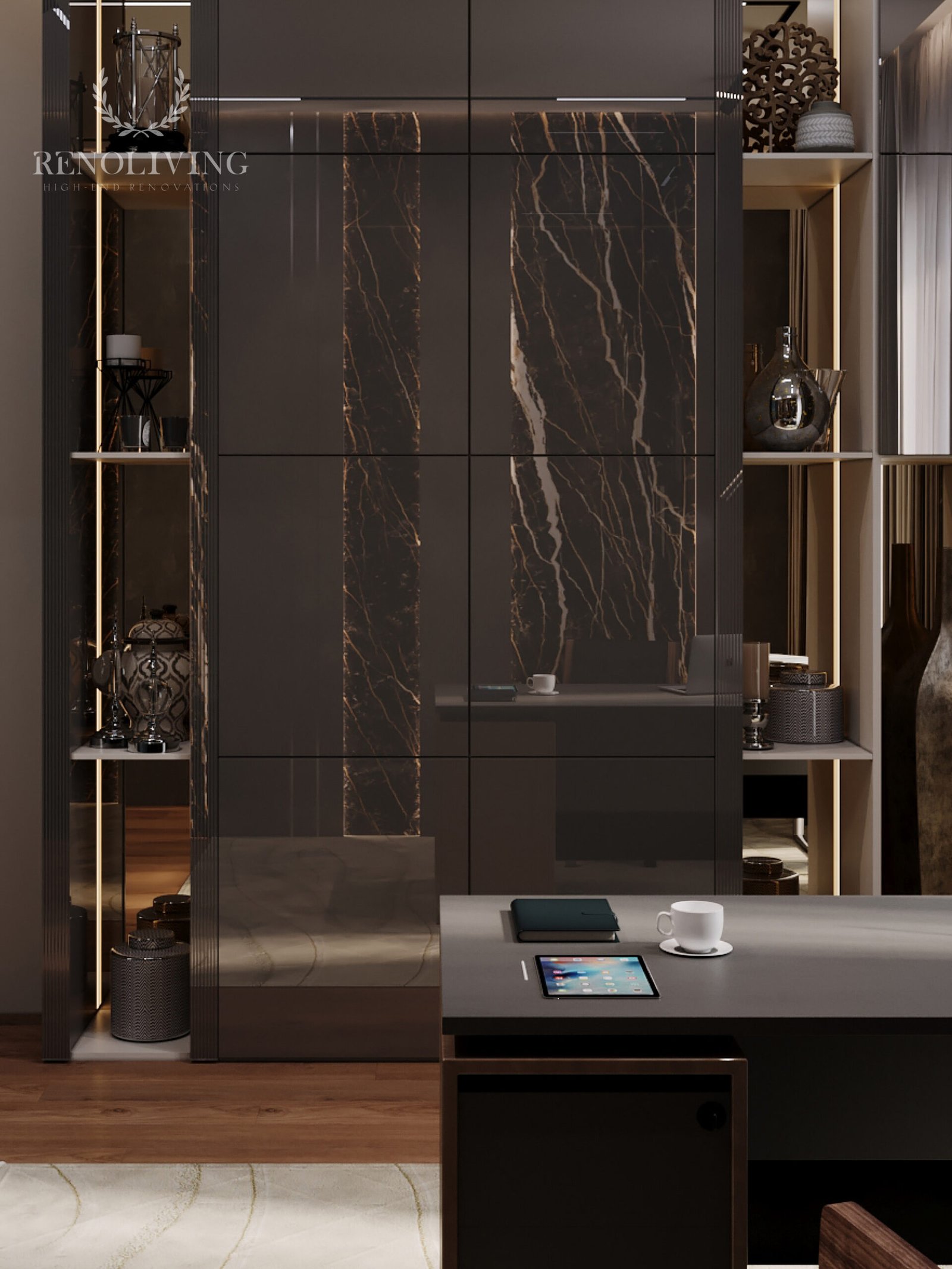 Totaalrealisatie van een luxe badkamer in Het Gooi.