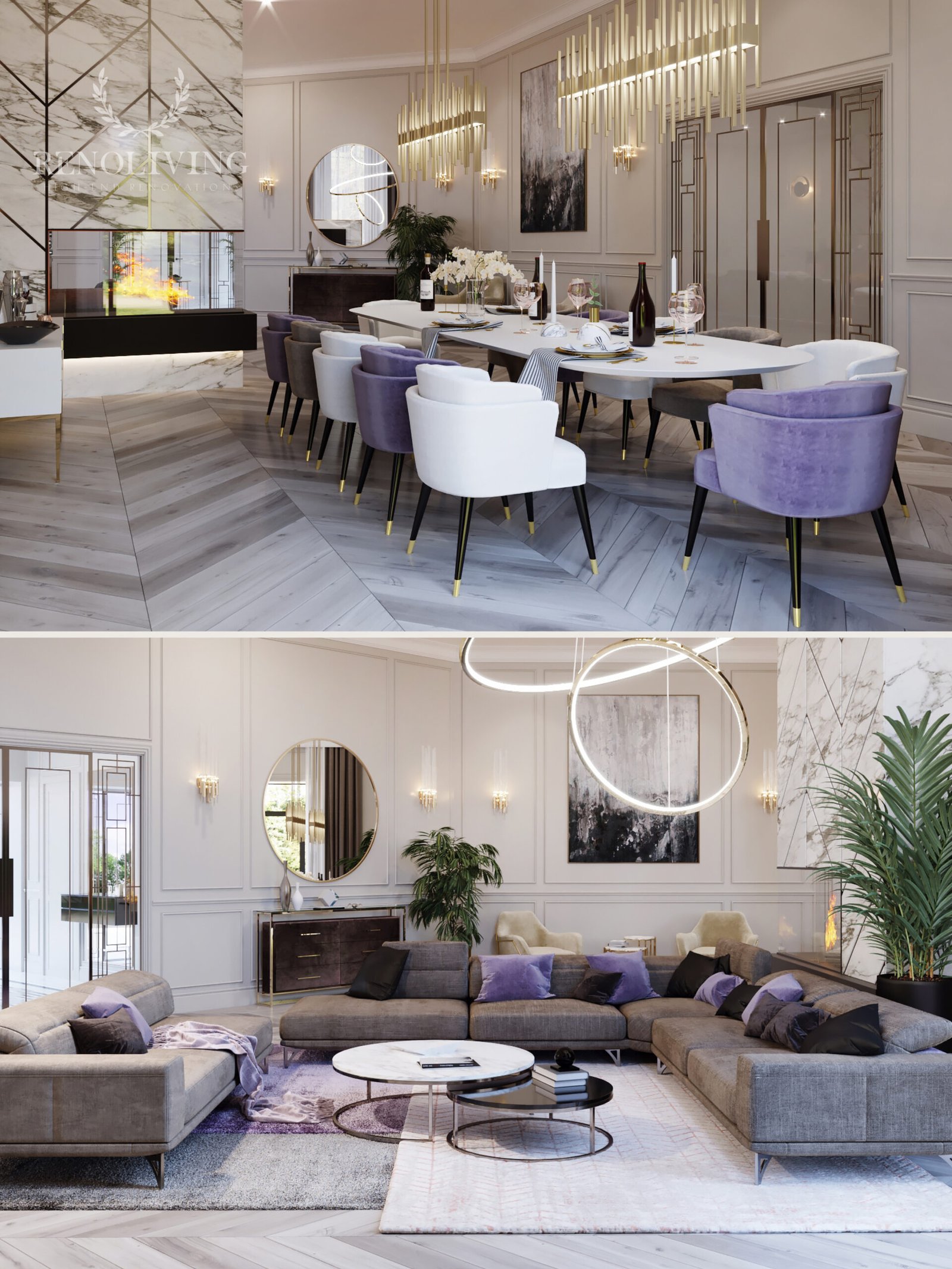 Handgemaakte houten keukenpanelen door RenoLiving B.V.