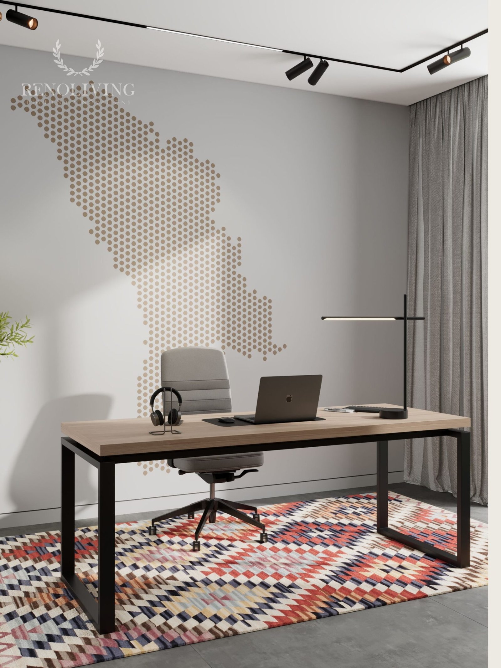 Hedendaagse Villa met Uitzicht op Wijngaardheuvels