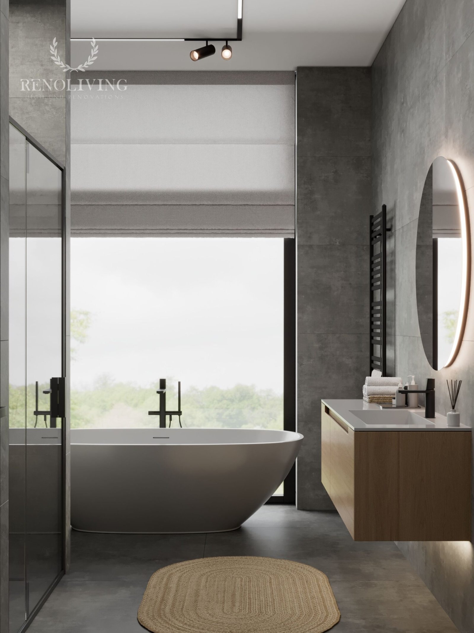 Hedendaags Woonhuis met Grote Glazen Gevels