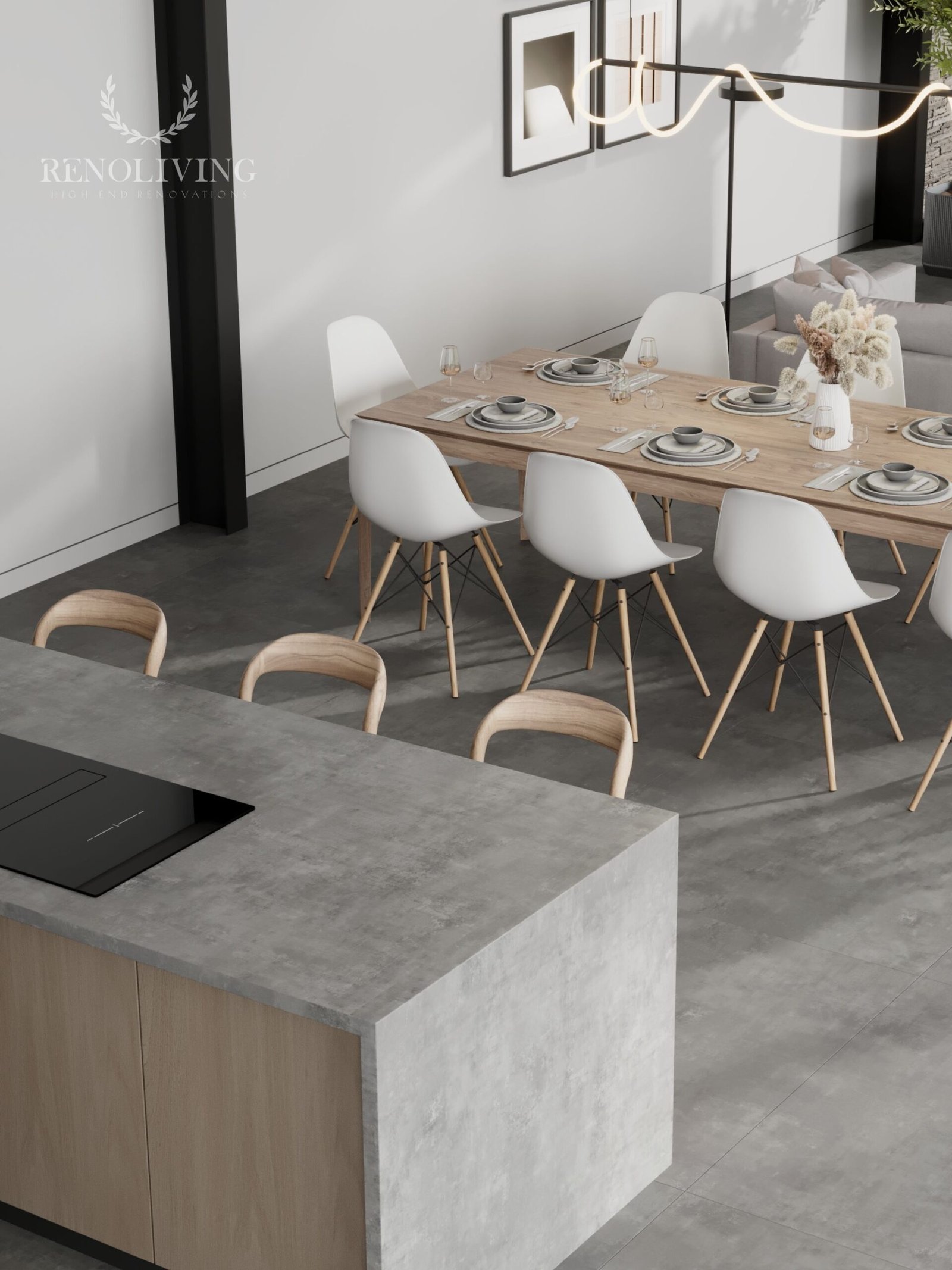 Hedendaagse Villa Architectuur met Strakke Lijnen