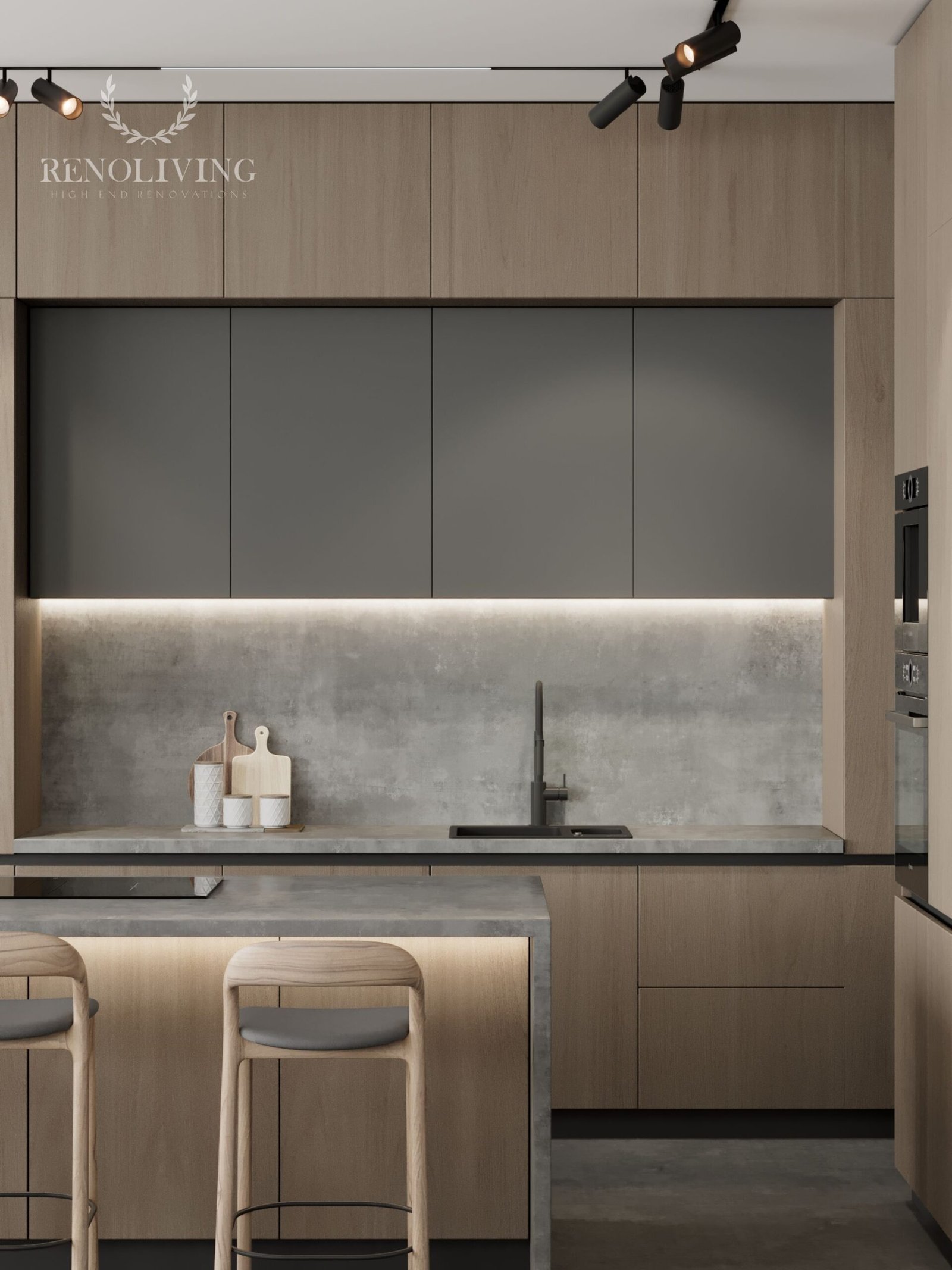 Minimalistische Woning met Open en Licht Interieur