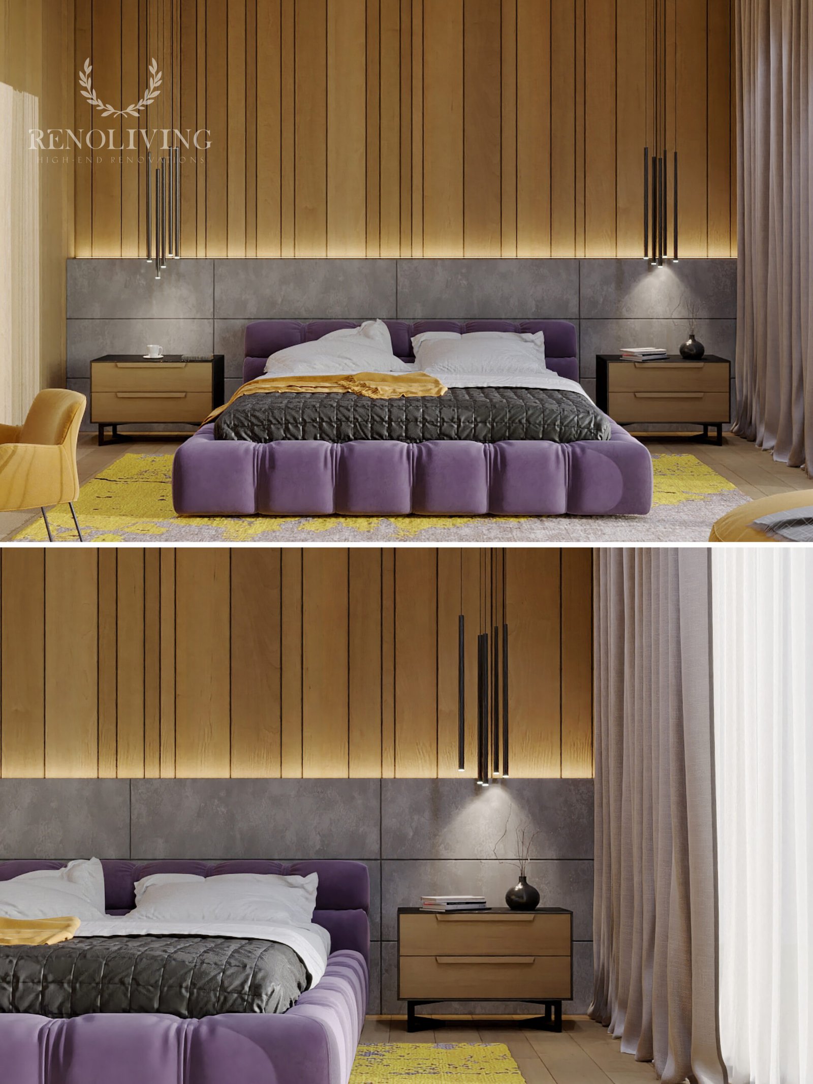 Traditionele rietgedekte kap in een modern jasje.